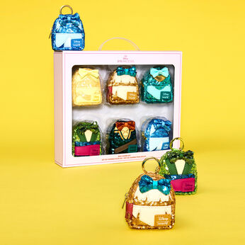 Disney Princess Exclusive Sequin Cosplay Mini Backpack Keychain Charm Set 2, , hi-res view 2